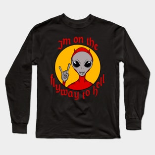 Alien Satan Long Sleeve T-Shirt